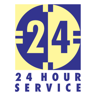 24 Hour Service Logo PNG