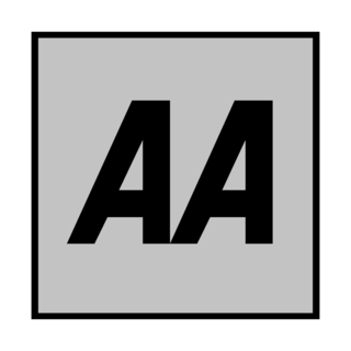 AA Logo Black and White