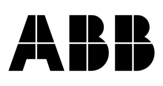 ABB Logo Black and White