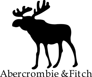 Abercrombie and Fitch Logo Black and White