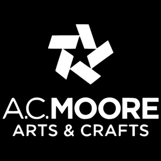 AC Moore Logo Black and White