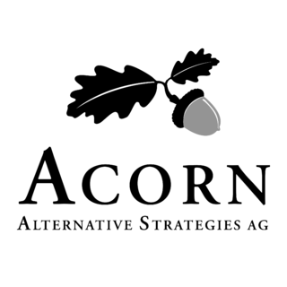 Acorn Logo Black and White