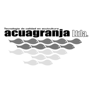 Acuagranja Logo Black and White