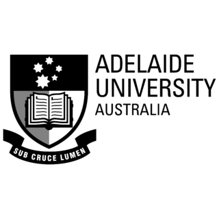 Adelaide University Logo Black and White