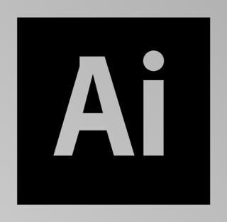 Adobe Illustrator CS6 Logo Black and White