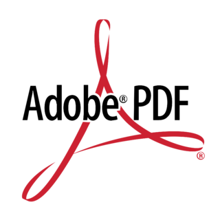 Adobe PDF Logo PNG