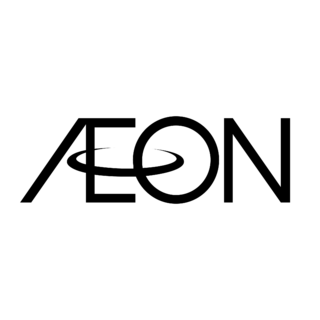 AEON Logo Black and White