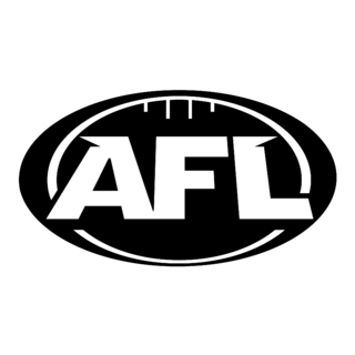 AFL Logo Black and White