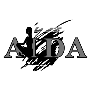 Aida Logo Black and White