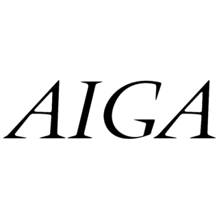 Aiga Logo Black and White