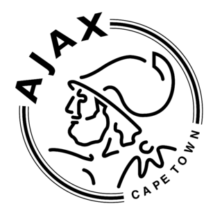 Ajax Cape Town Logo Black and White