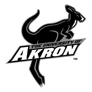 Akron Zips Logo Black and White (1)