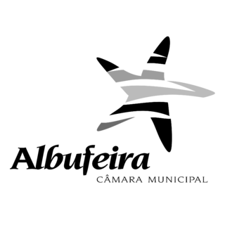 Albufeira Logo Black and White