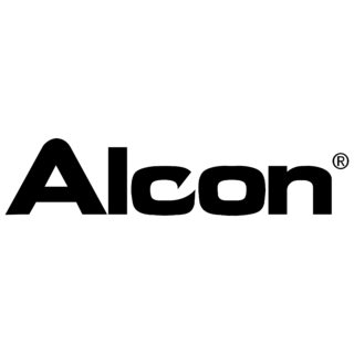 Alcon Logo Black and White