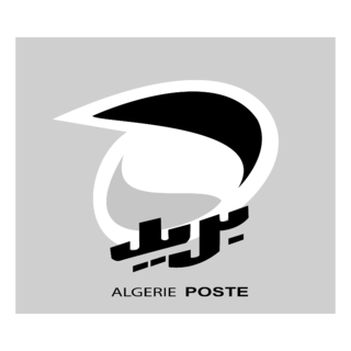 Algerie Poste Logo Black and White