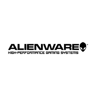 Alienware Logo Black and White