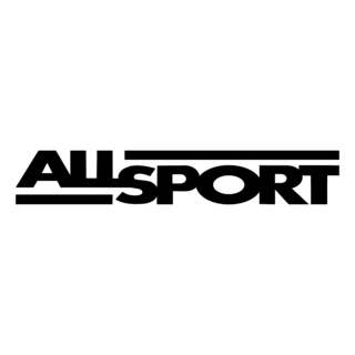 All Sport Logo Black and White