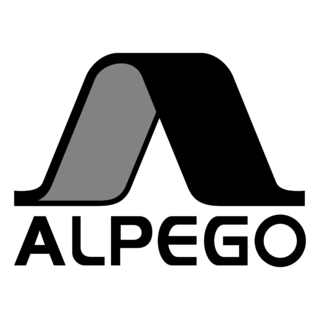 Alpego Logo Black and White