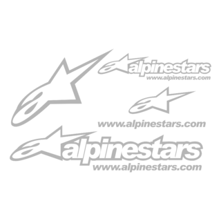 Alpinestars Logo Black and White (1)