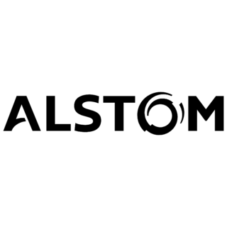 Alstom Logo Black and White