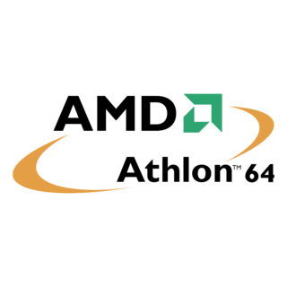 AMD Athlon 64 Processor Logo PNG