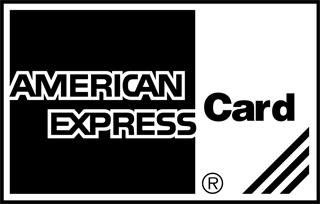 American Express Card Logo Black and White