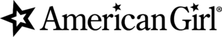 American Girl Logo Black and White