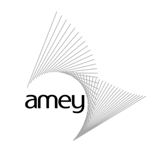 Amey Logo Black and White