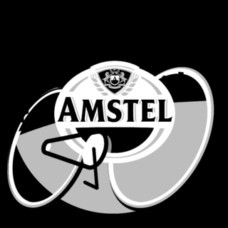 Amstel Gold Race Logo Black and White