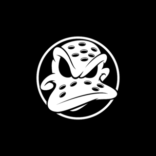 Anaheim Mighty Ducks Logo Black and White (1)