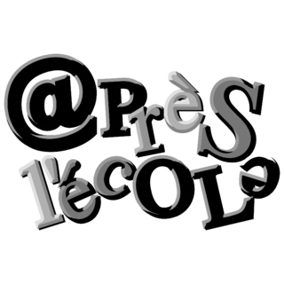 Apres l’ecole Logo Black and White