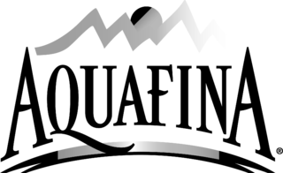 Aquafina Logo Black and White