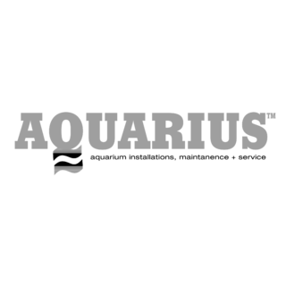 Aquarius Logo Black and White