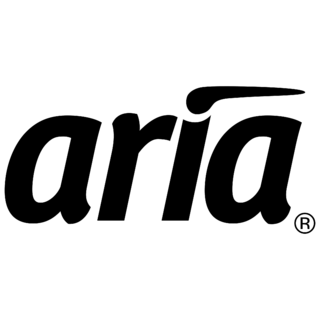 Aria Logo Black and White