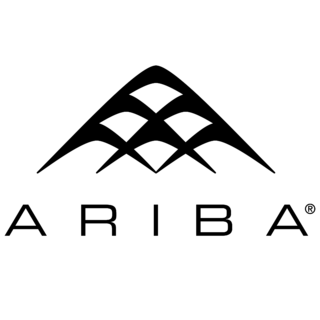 Ariba Logo Black and White