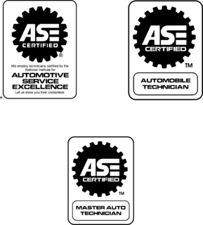 ASE Certified Logo Black and White (2)