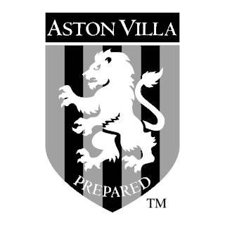 Aston Villa FC Logo Black and White