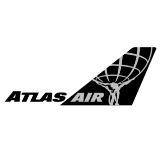 Atlas Air Logo Black and White