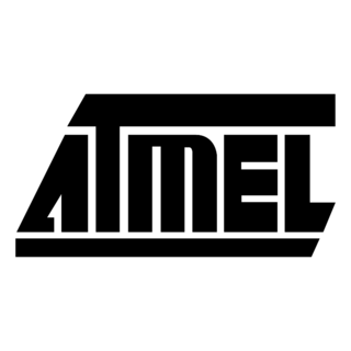 Atmel Logo Black and White