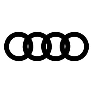 Audi Logo Black and White (4)