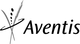 Aventis Logo Black and White