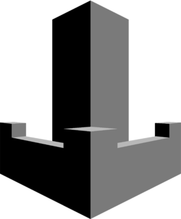 AWS WAF Logo Black and White