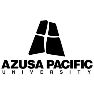 Azusa Pacific University Logo Black and White