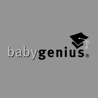 Baby Genius Logo Black and White