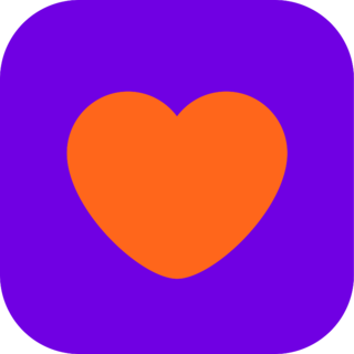 Badoo Heart Icon Logo PNG