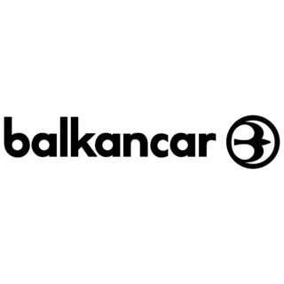 Balkancar Logo Black and White
