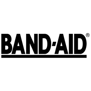 Band Aid Logo Black and White