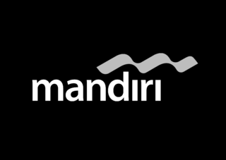 Bank Mandiri Logo Black and White
