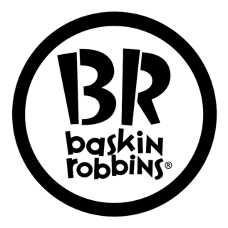 Baskin Robbins Logo Black and White