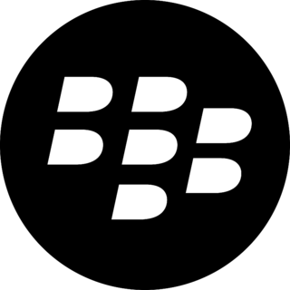 BBM BlackBerry Messenger Logo Black and White